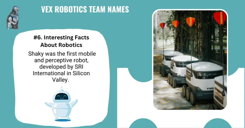 Vex Robotics Team Names