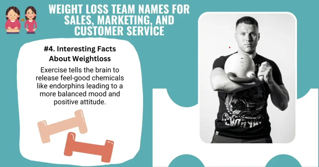 Weight Loss Team Names For Sales, Marketing, And Customer Service