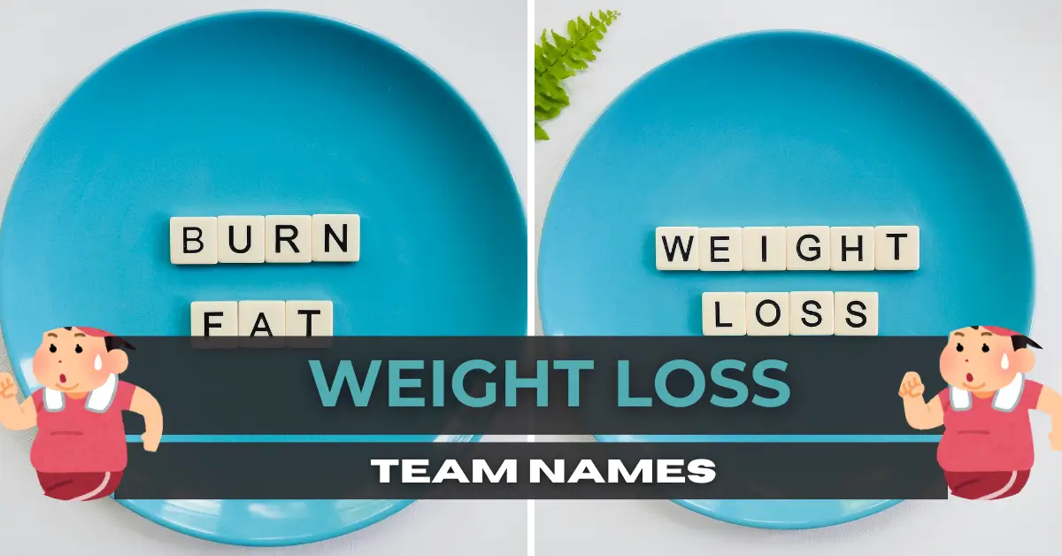 weight loss team names