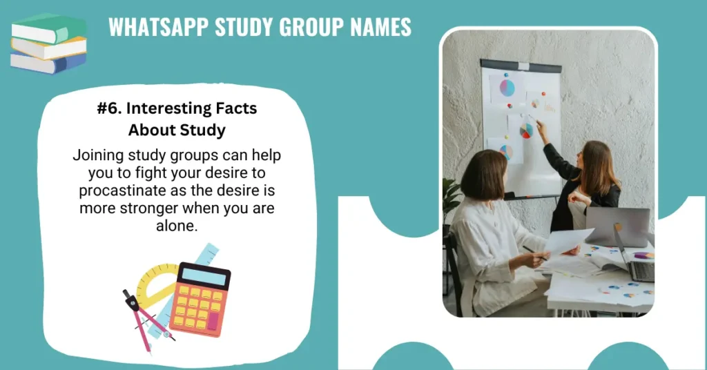 WhatsApp Study Group Names