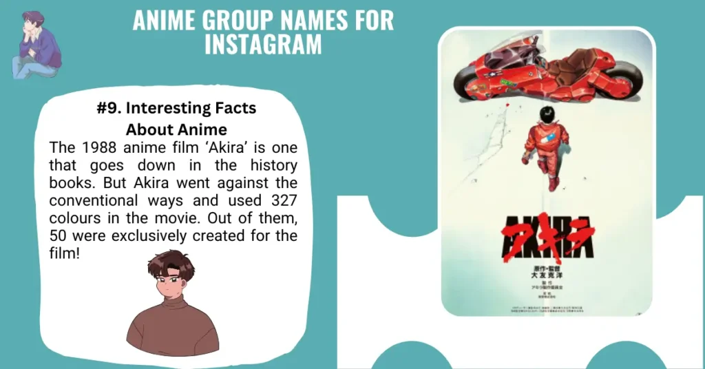 Anime Group Names for Instagram