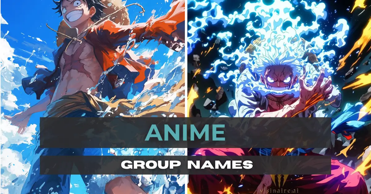 anime group names