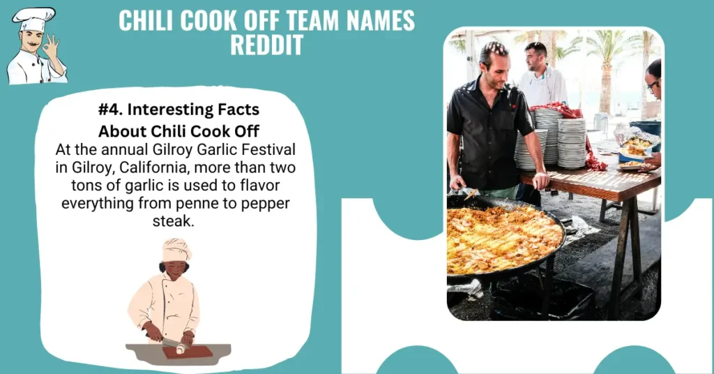 Chili Cook Off Team Names Reddit