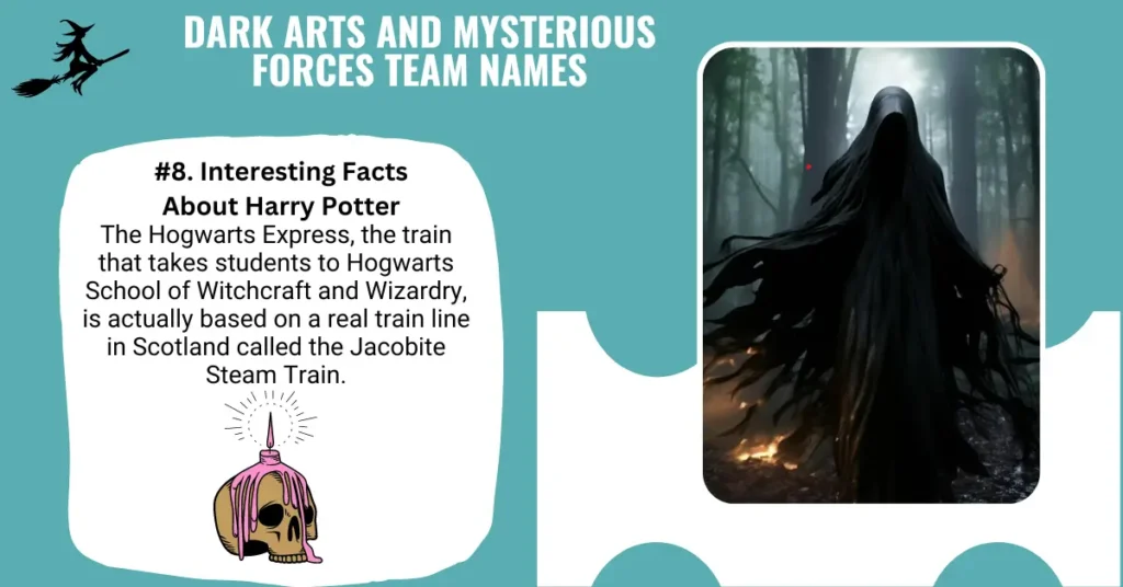 Dark Arts and Mysterious Forces Team Names