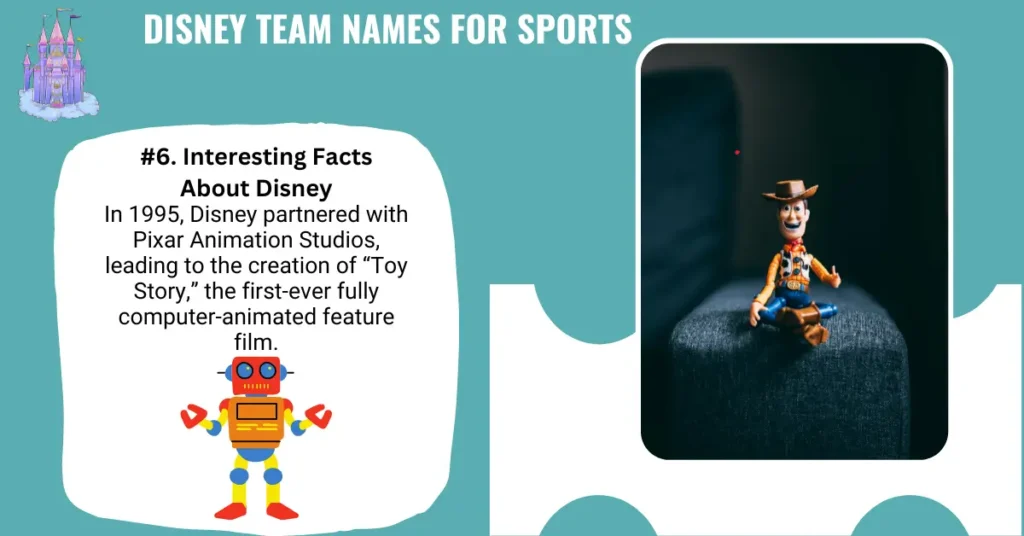 Disney Team Names for Sports