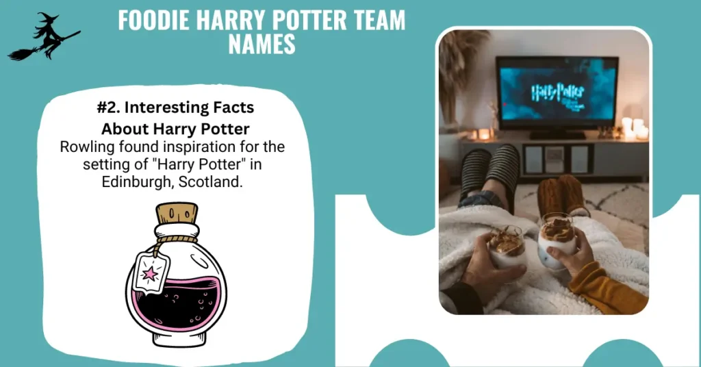 Foodie Harry Potter Team Names