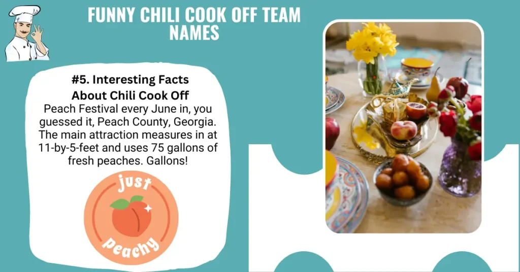 Funny Chili Cook Off Team Names