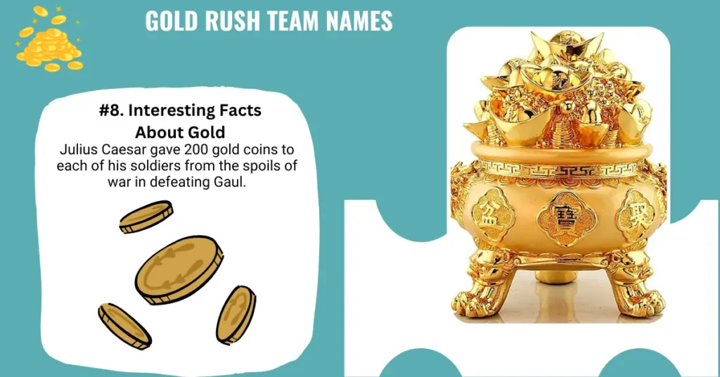 Gold Rush Team Names