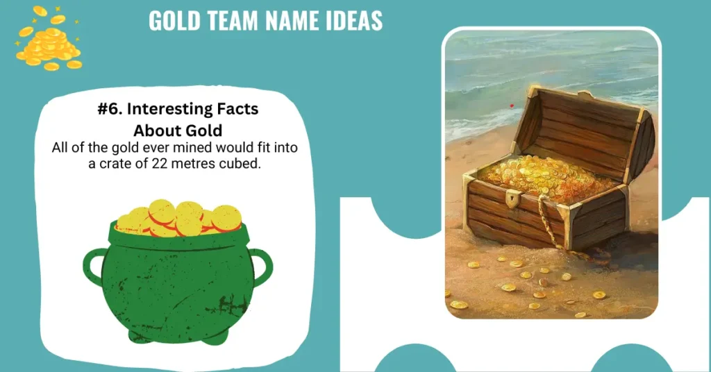 Gold Team Name Ideas