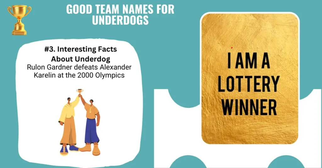 Good Team Names For Underdogs