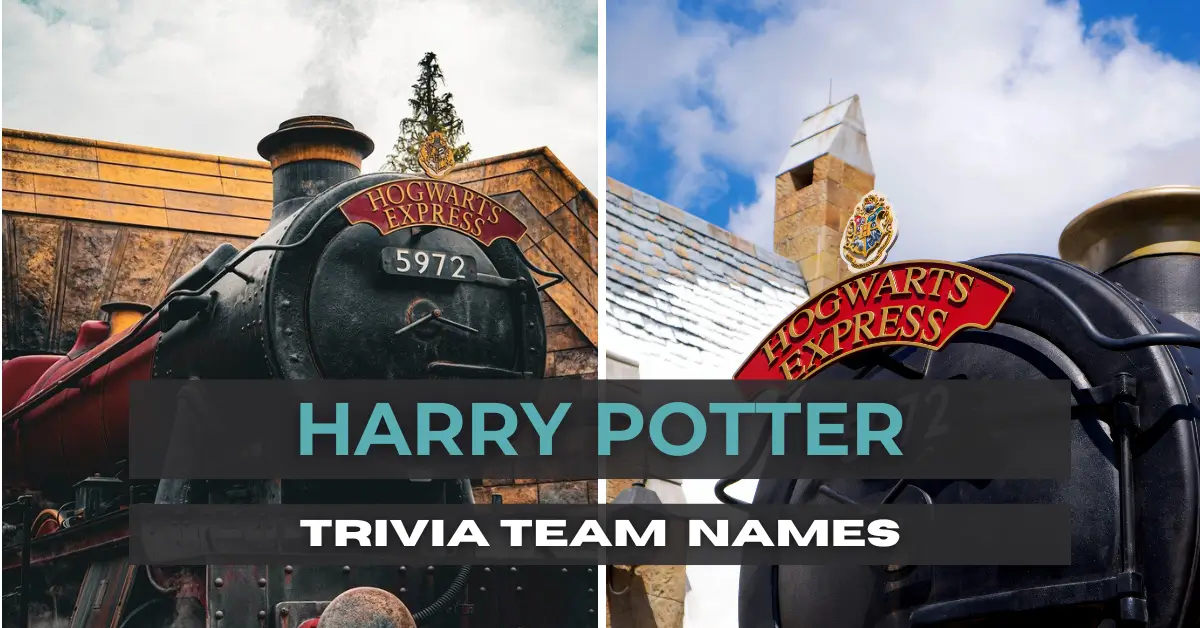 harry potter trivia team names