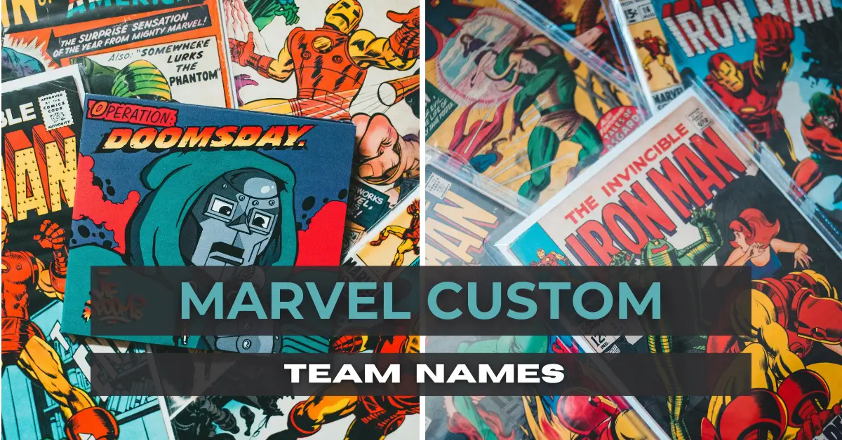 marvel custom team names