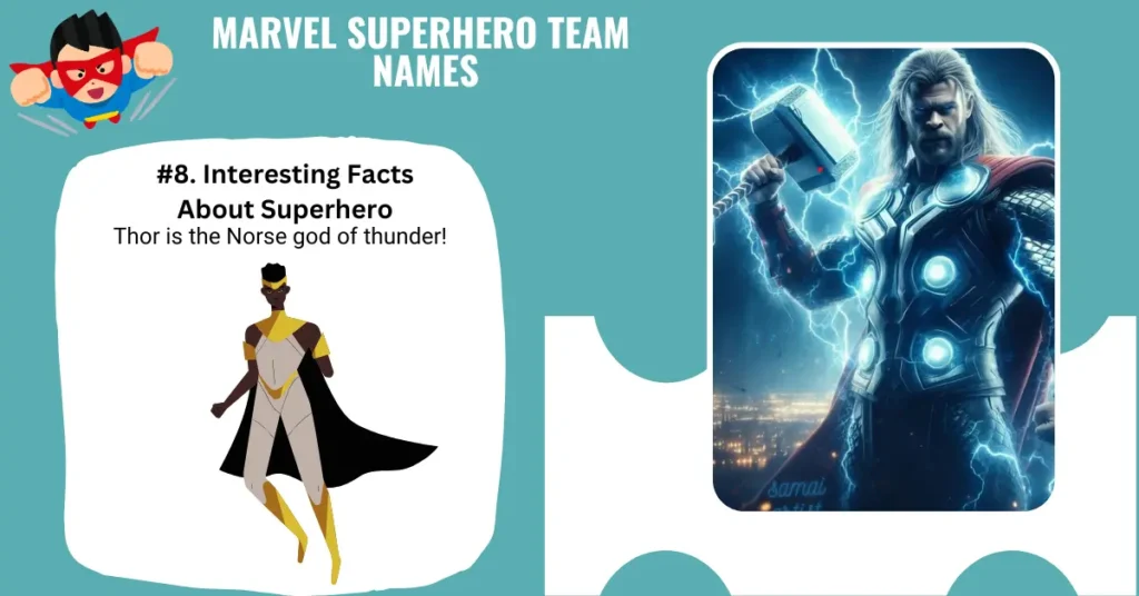 Marvel Superhero Team Names