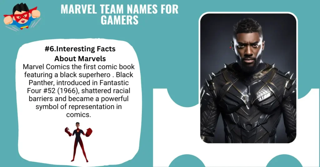 Marvel Team Names for Gamers