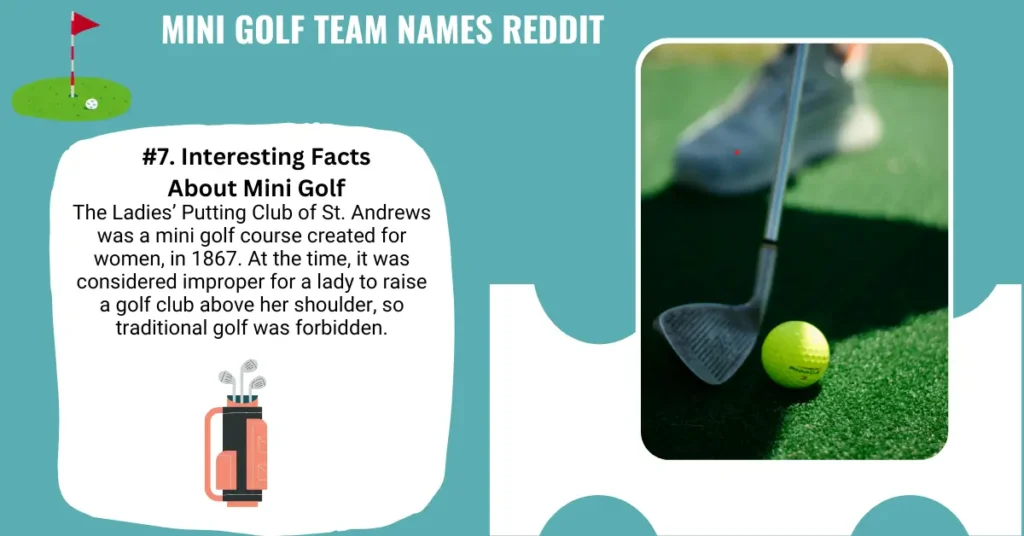 Mini Golf Team Names Reddit