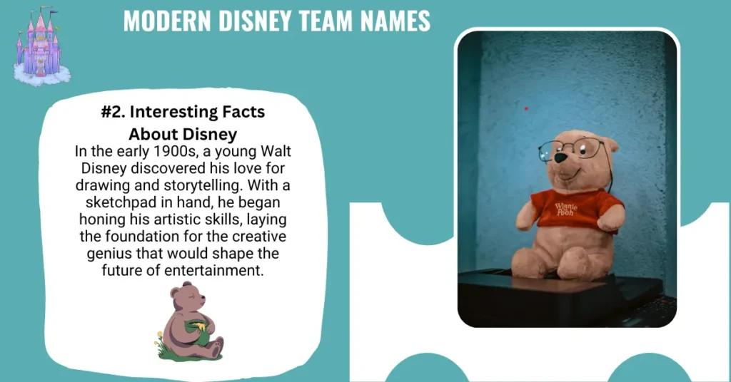 Modern Disney Team Names