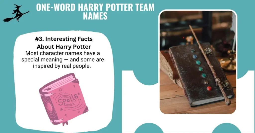 One-Word Harry Potter Team Names