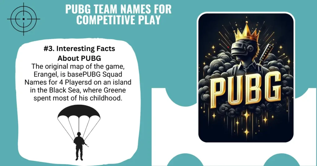 PUBG Team Names for Competitive Play