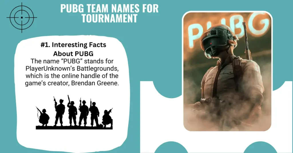  PUBG Team Names for Tournament