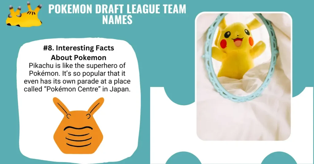 Pokemon Draft League Team Names