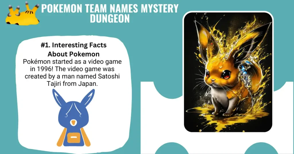 Pokemon Team Names Mystery Dungeon