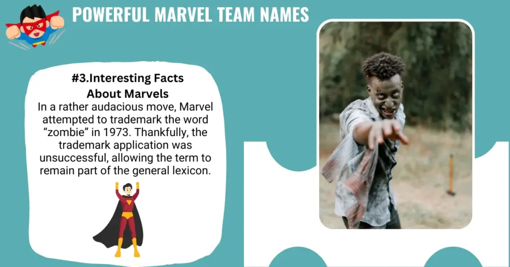 Powerful Marvel Team Names