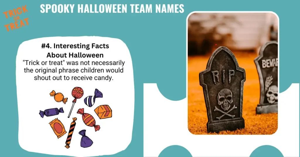 Spooky Halloween Team Names