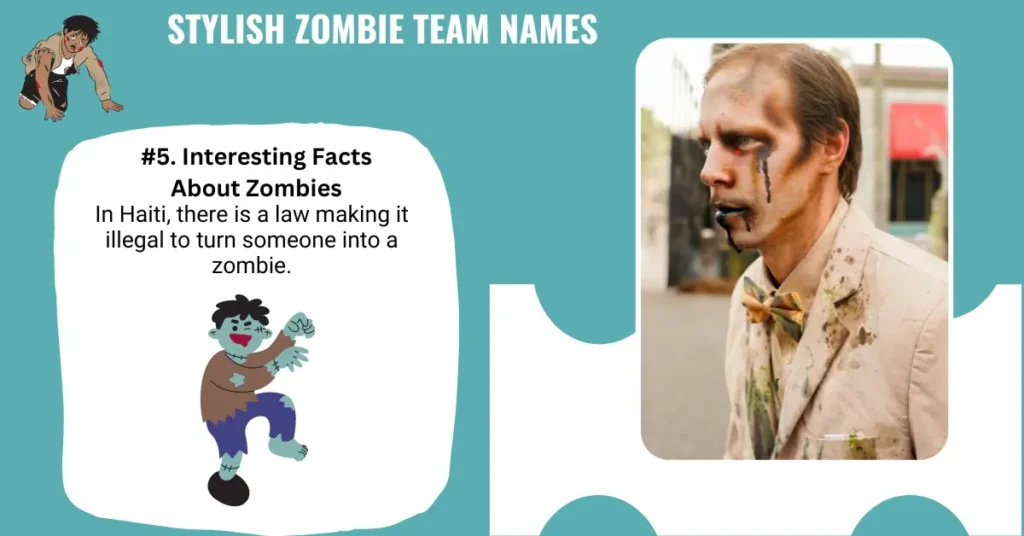 Stylish Zombie Team Names