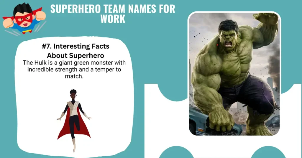 Superhero Team Names for Work