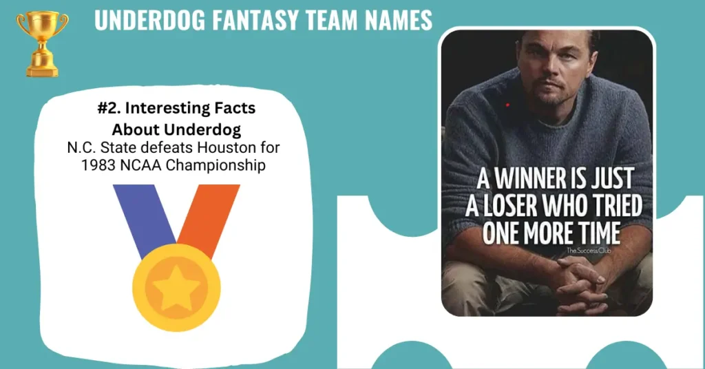 Underdog Fantasy Team Names