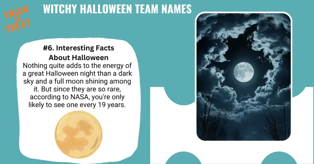 Witchy Halloween Team Names