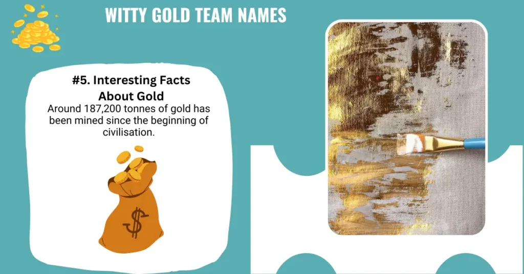 Witty Gold Team Names