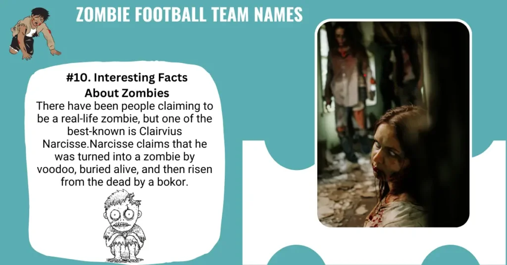 Zombie Football Team Names