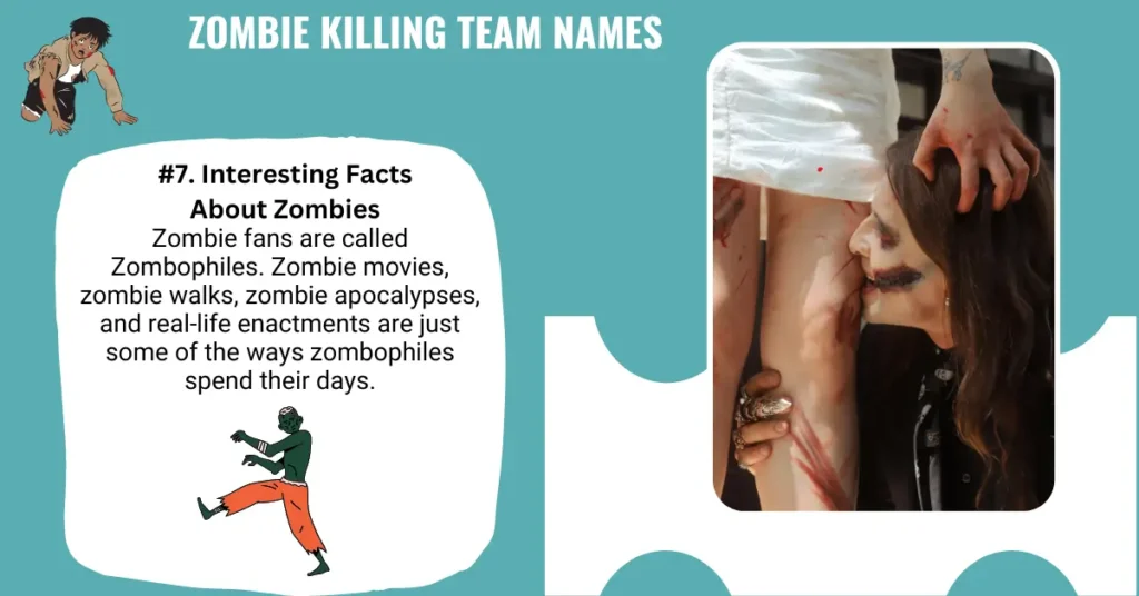 Zombie Killing Team Names