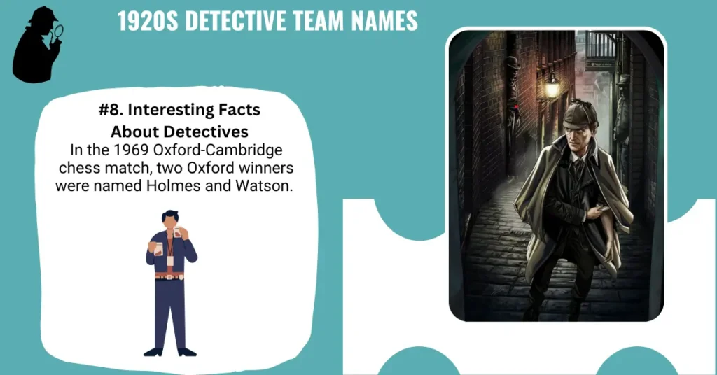 1920s Detective Team Names