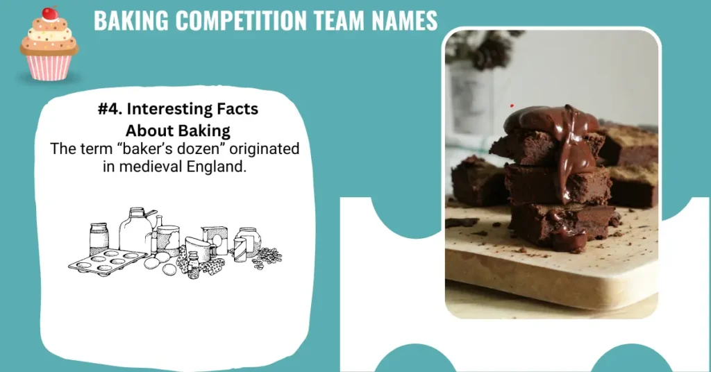 Baking Competition Team Names