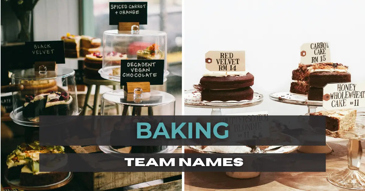 baking team names