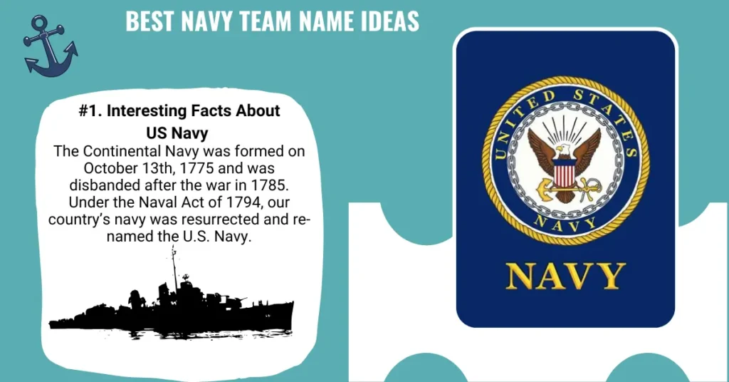 Best Navy Team Name Ideas