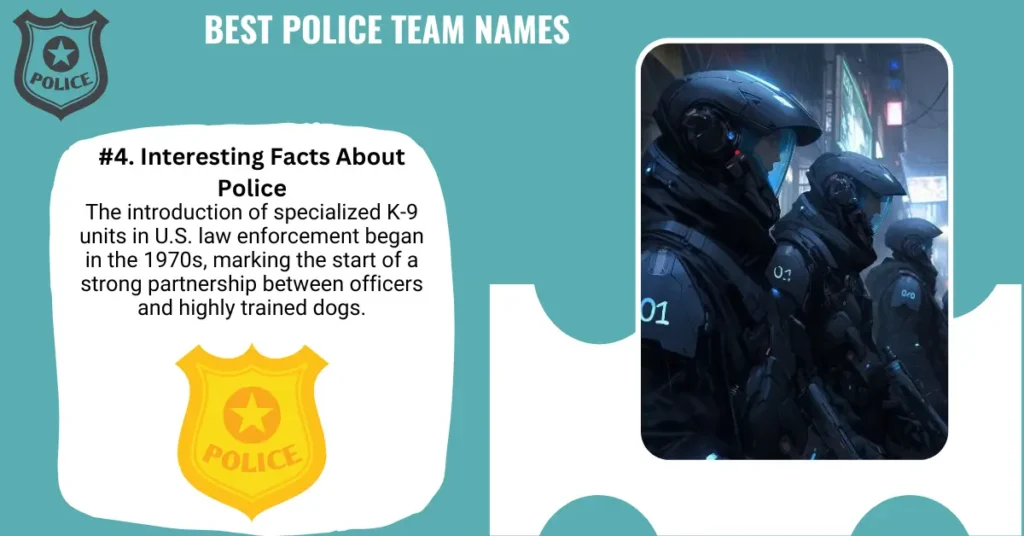 Best Police Team Names