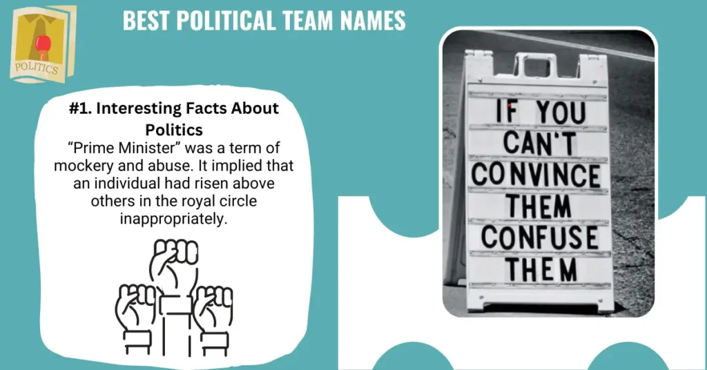 Best Political Team Names