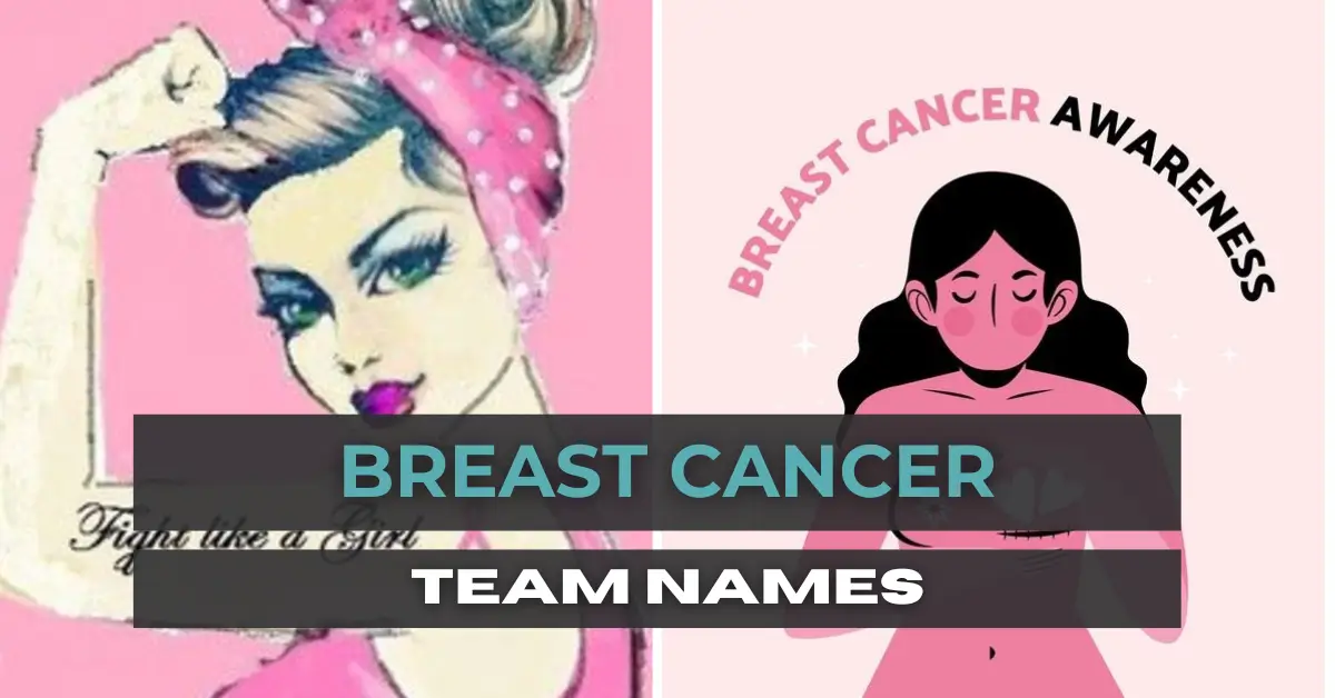 Save the Ta-Tas With Breast Cancer Team Names Find A Cure