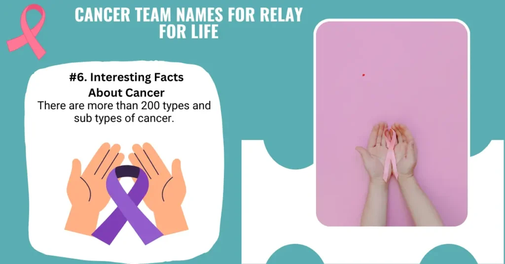 Cancer Team Names for Relay for Life