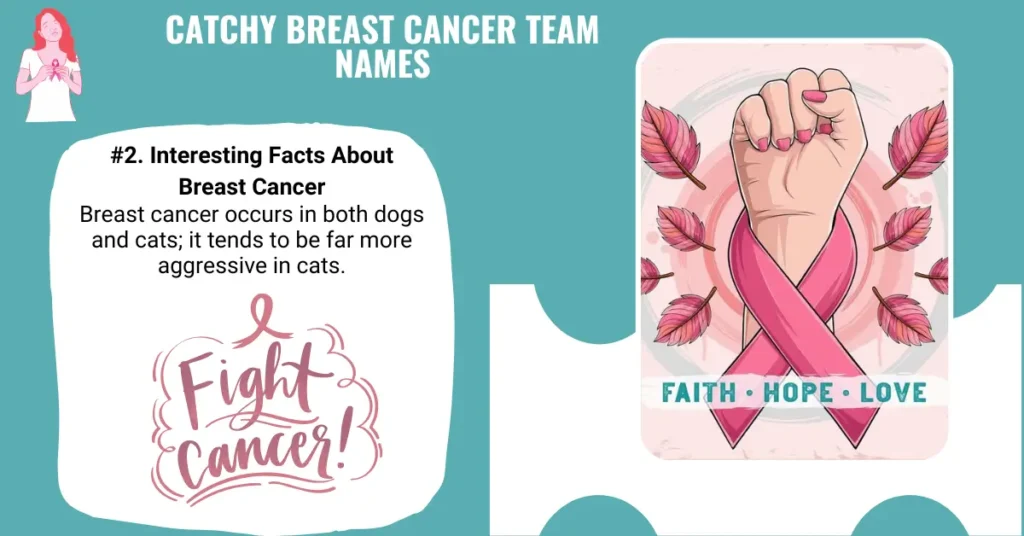 Catchy Breast Cancer Team Names