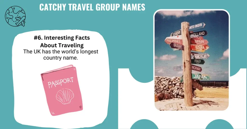 Catchy Travel Group Names