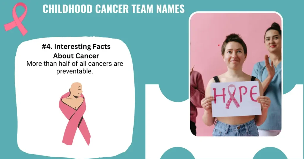 Childhood Cancer Team Names