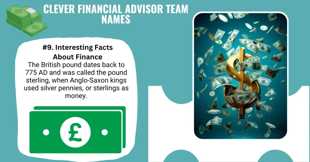 Clever Financial Advisor Team Names