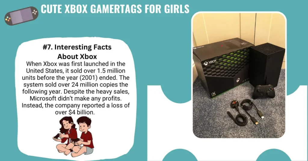 Cute Xbox Gamertags for Girls