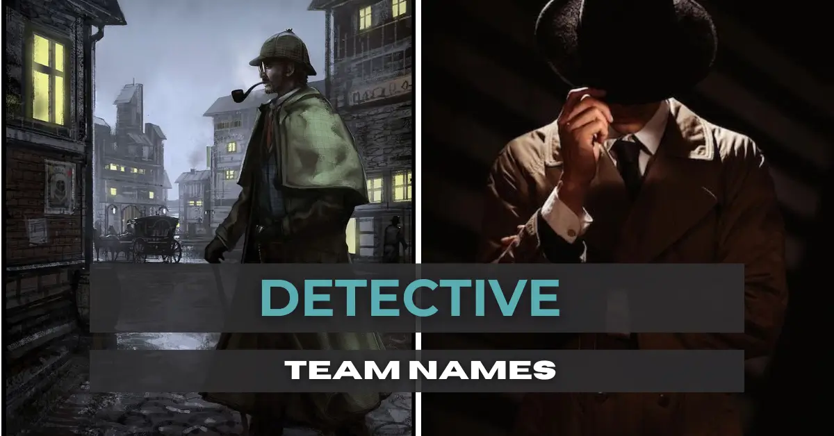 detective team names