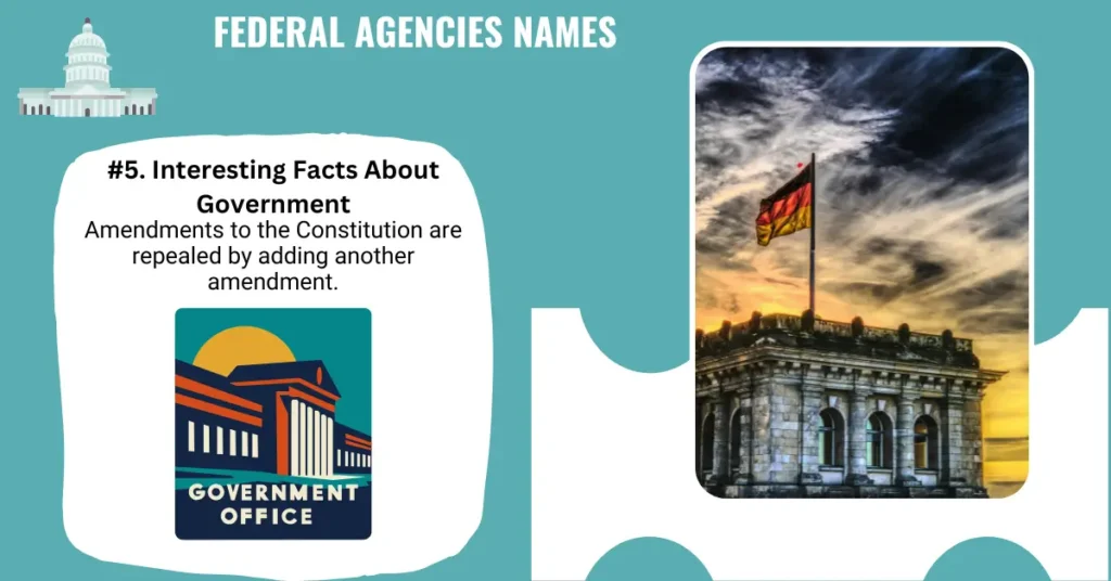 Federal Agencies Names