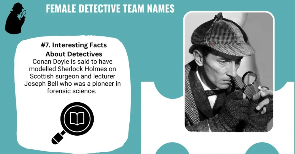 Female Detective Team Names